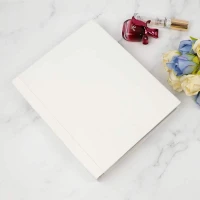 آلبوم عکس فریم ساده سفید 16*21 سانتی متر
