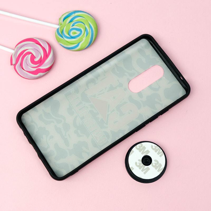 قاب فانتزی برجسته + پاپ سوکت طرح CAT شیائومی Redmi 8 سری D
