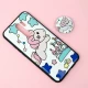 قاب فانتزی برجسته + پاپ سوکت طرح یونیکورن شیائومی Redmi 9 سری D