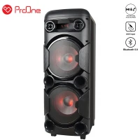 اسپیکر چمدانی بلوتوثی رم و فلش خور ProOne PSB4920 + میکروفن و ریموت کنترل