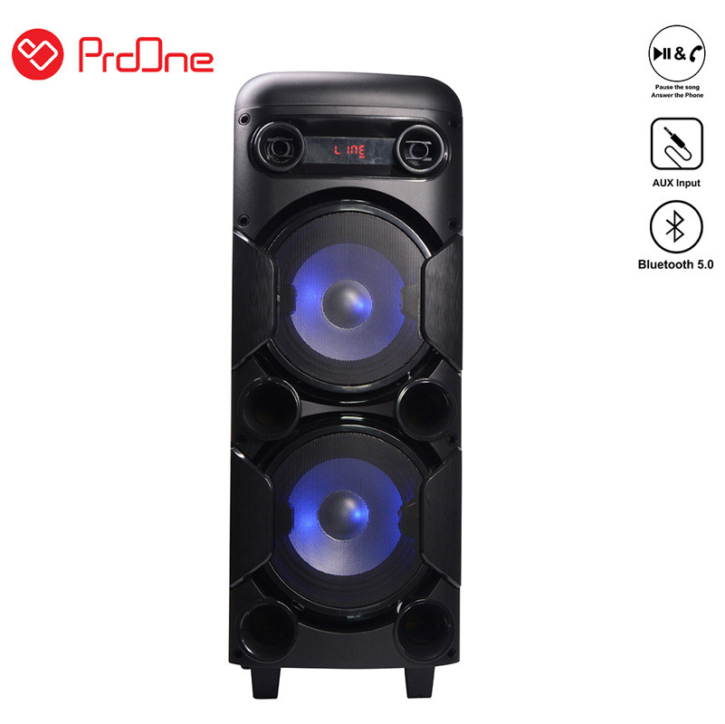 اسپیکر چمدانی بلوتوثی رم و فلش خور ProOne PSB4920 + میکروفن و ریموت کنترل
