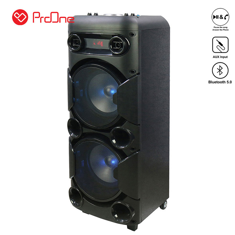 اسپیکر چمدانی بلوتوثی رم و فلش خور ProOne PSB4920 + میکروفن و ریموت کنترل