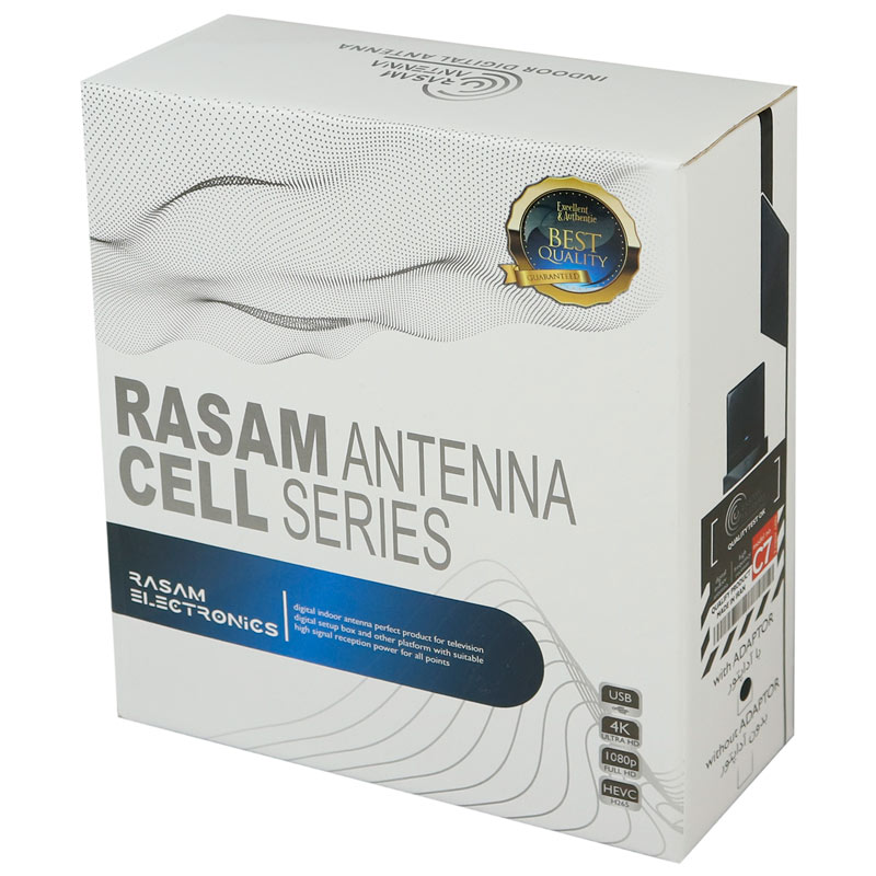 آنتن رومیزی رسام Rasam C7 2.5m + آداپتور