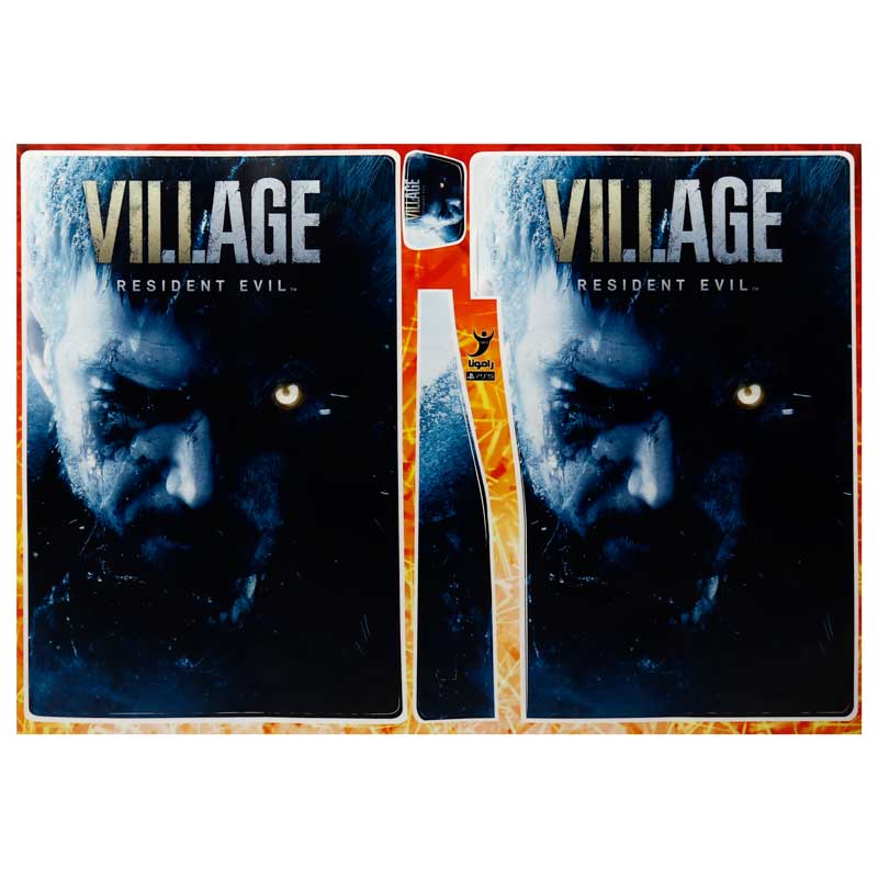 اسکین پلی استیشن 5 طرح Resident Evil Village