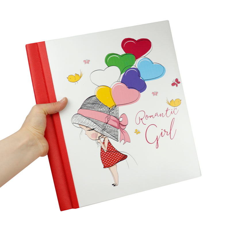 آلبوم عکس چسبی شجره کودک طرح Romantic girl