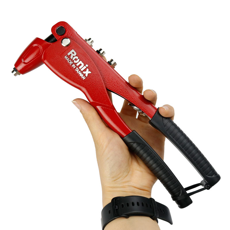 انبر پرچ دستی رونیکس RH-1601 سایز 9.5 اینج