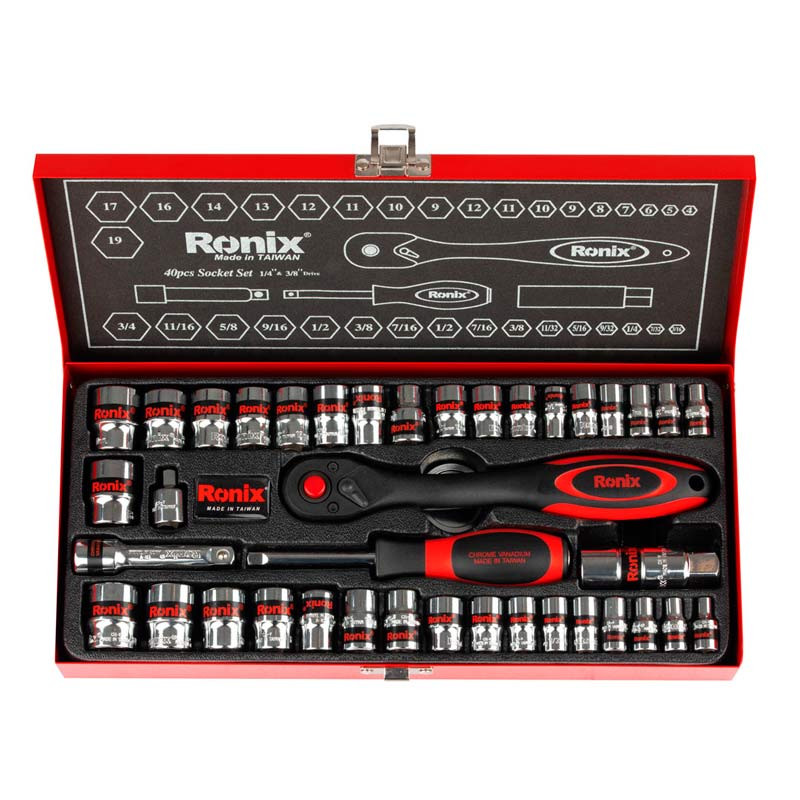 ست 40 عددی آچار بکس Ronix RH-2640