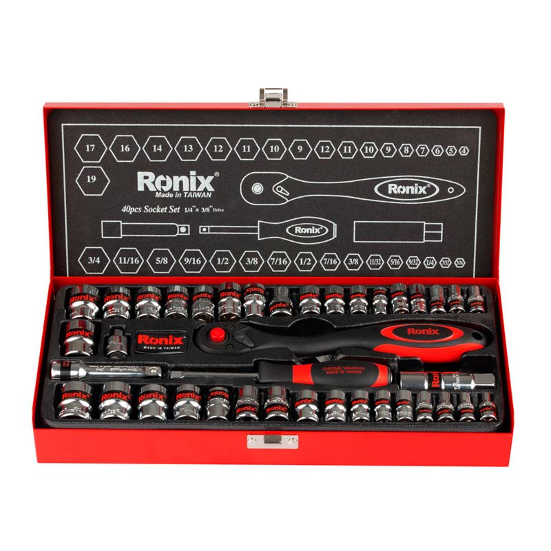 ست 40 عددی آچار بکس Ronix RH-2640