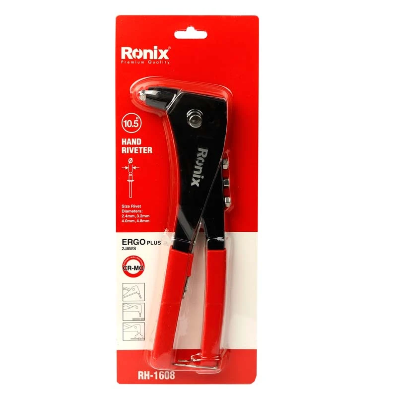 انبر پرچ دستی رونیکس RH-1608