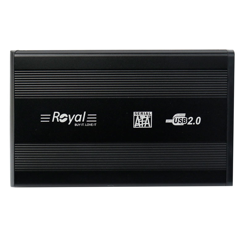 باکس هارد 3.5 اینچی HDD رویال RH-3520 + آداپتور