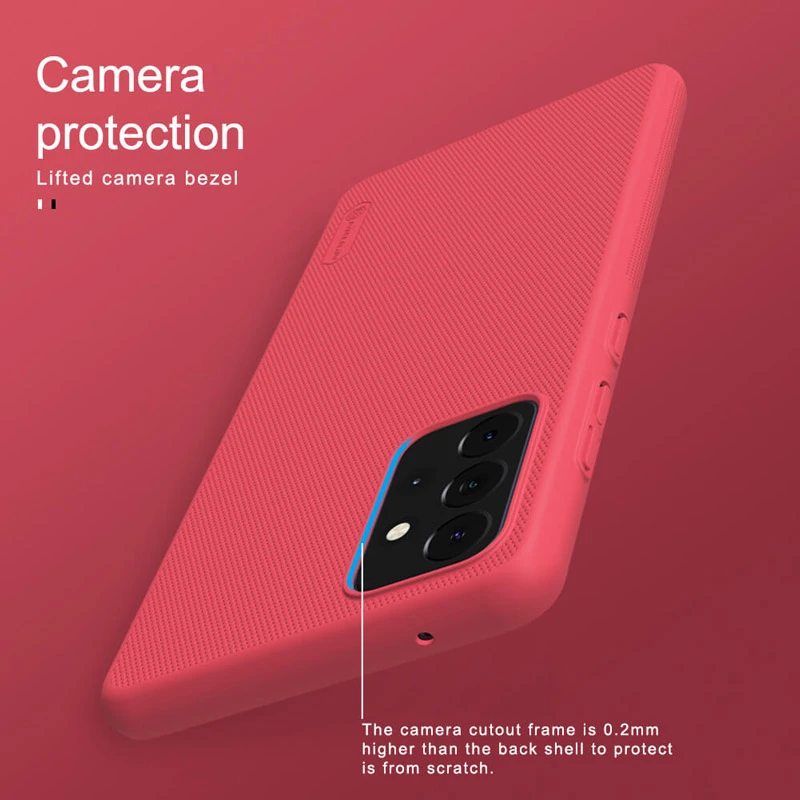 قاب اورجینال ضدضربه Super Frosted نیلکین Samsung A72
