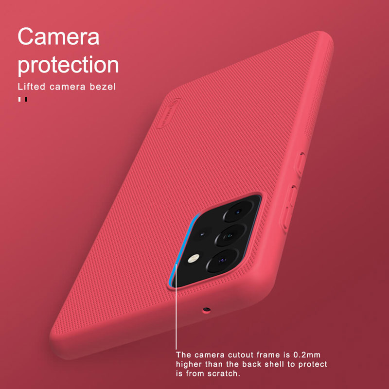 قاب اورجینال ضدضربه Super Frosted نیلکین Samsung A72