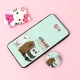 قاب فانتزی برجسته + پاپ سوکت طرح پاندا سامسونگ J7 Prime سری D
