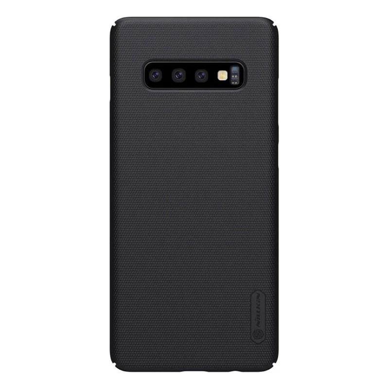 قاب اورجینال ضدضربه Super Frosted نیلکین Samsung S10 مشکی