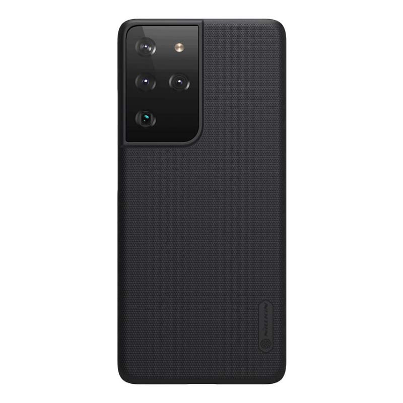 قاب اورجینال ضدضربه Super Frosted نیلکین Samsung S21 Ultra مشکی