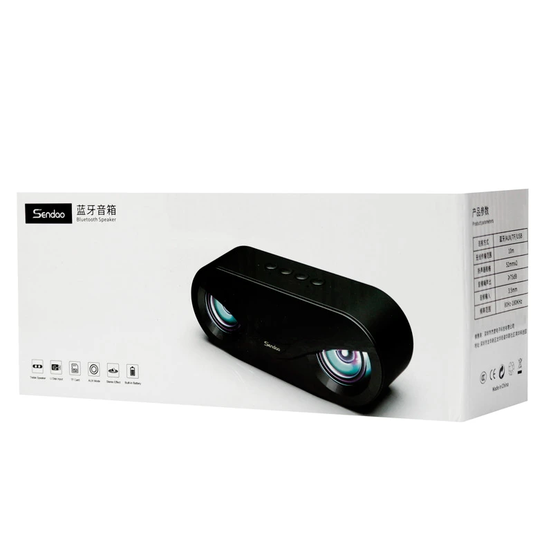 اسپیکر بلوتوثی رم و فلش خور Sendao M6