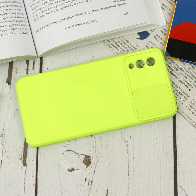 قاب سیلیکونی محافظ لنزدار کشویی سامسونگ A02/M02