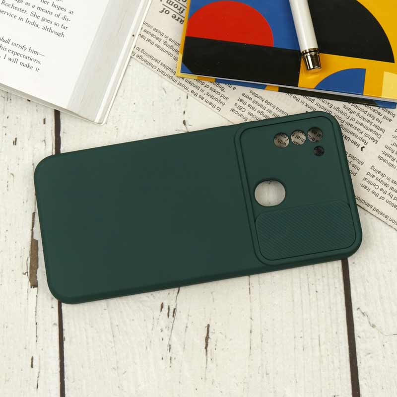 قاب سیلیکونی محافظ لنزدار کشویی Samsung A11