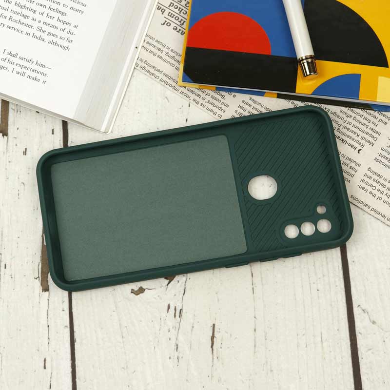 قاب سیلیکونی محافظ لنزدار کشویی Samsung A11