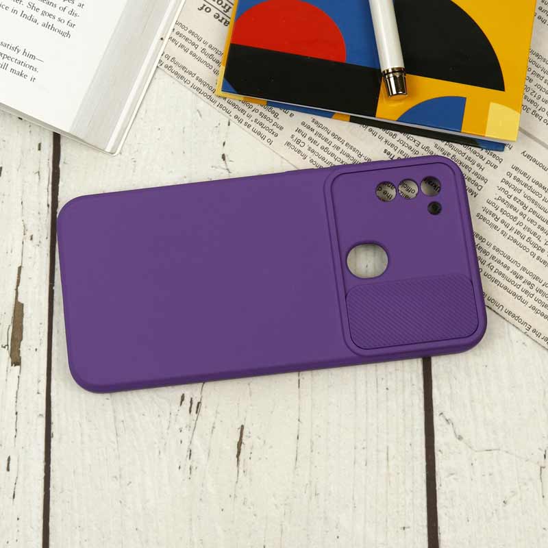 قاب سیلیکونی محافظ لنزدار کشویی Samsung A11