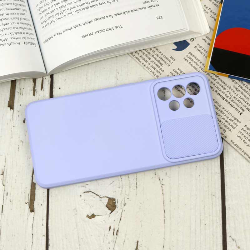 قاب سیلیکونی محافظ لنزدار کشویی سامسونگ A32 4G
