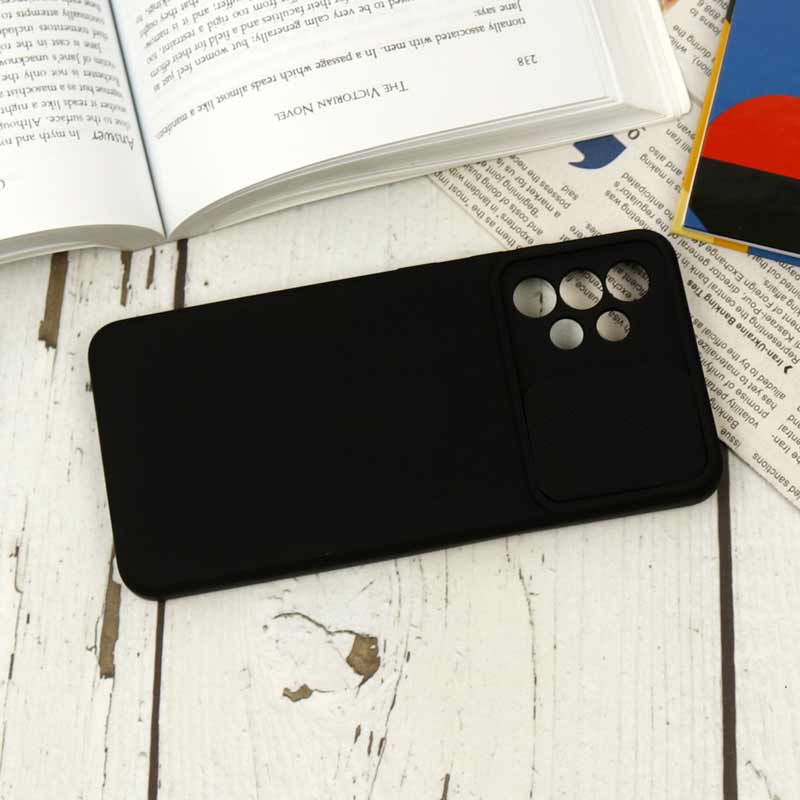 قاب سیلیکونی محافظ لنزدار کشویی سامسونگ A32 4G