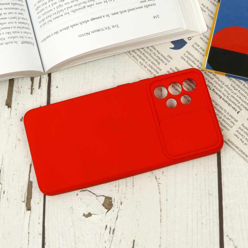 قاب سیلیکونی محافظ لنزدار کشویی سامسونگ A32 4G