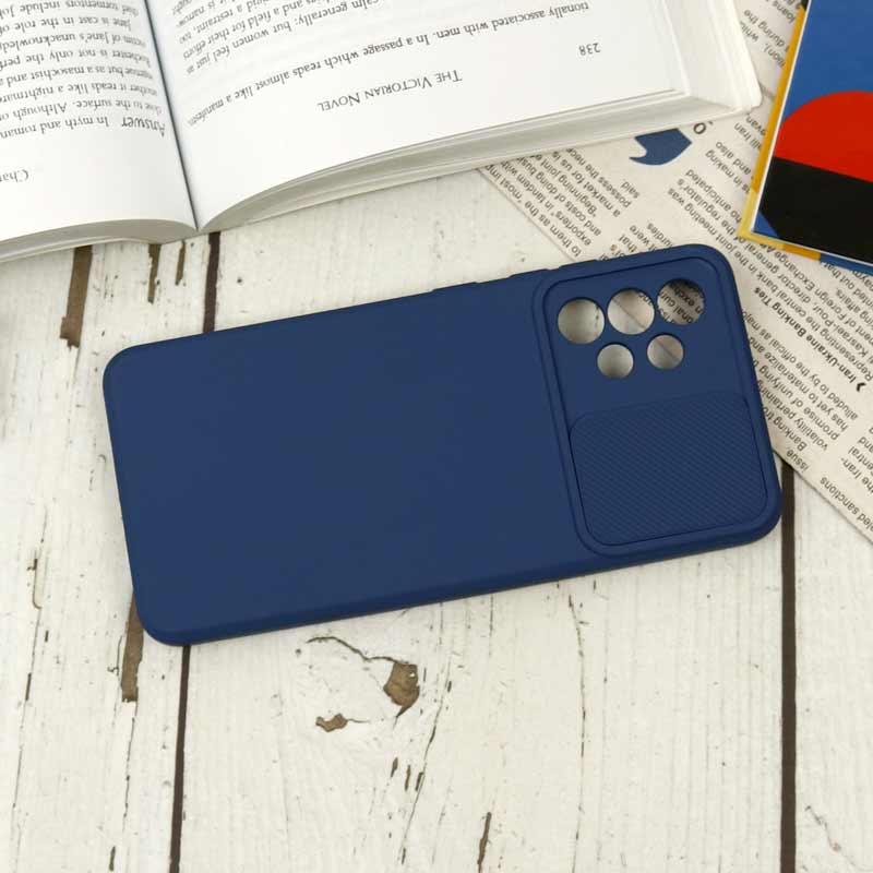 قاب سیلیکونی محافظ لنزدار کشویی سامسونگ A32 4G