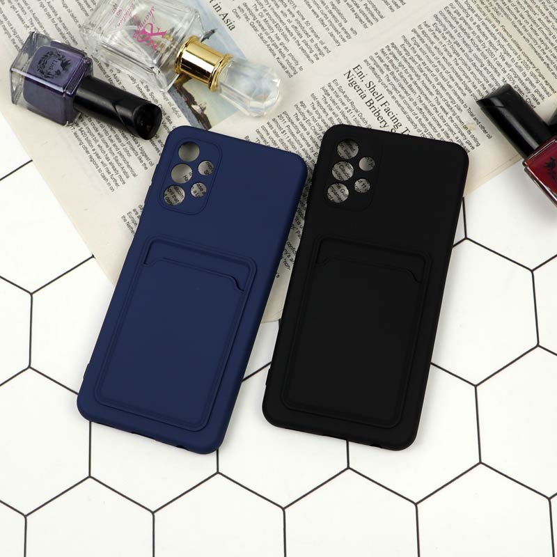 قاب سیلیکونی جاکارتی دار سامسونگ Galaxy A32 5G محافظ لنزدار