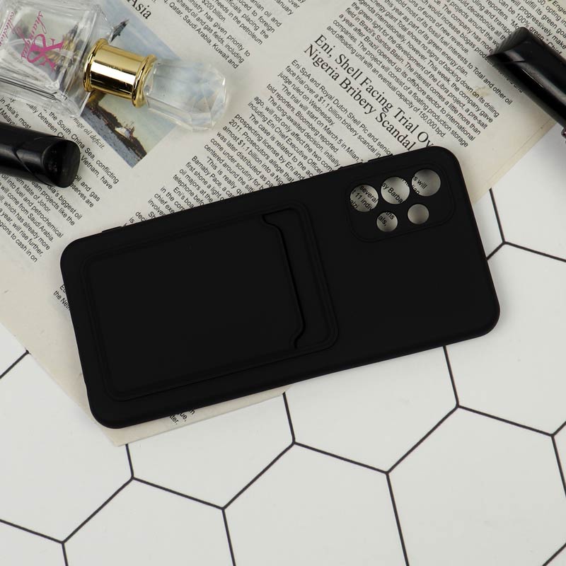 قاب سیلیکونی جاکارتی دار سامسونگ Galaxy A32 5G محافظ لنزدار
