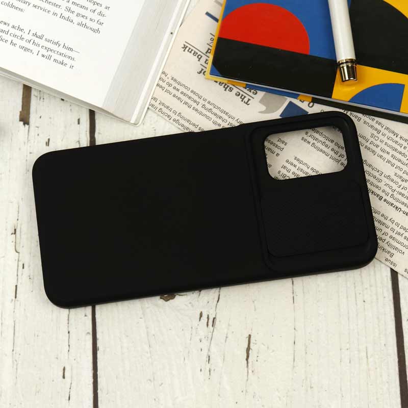 قاب سیلیکونی محافظ لنزدار کشویی شیائومی Redmi 9T