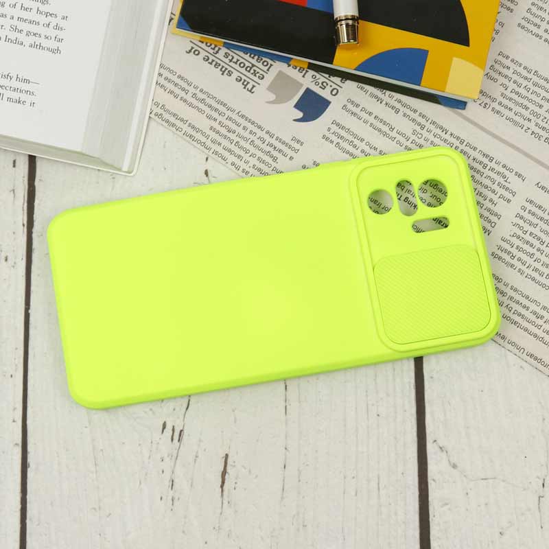 قاب سیلیکونی محافظ لنزدار کشویی شیائومی Redmi Note 10