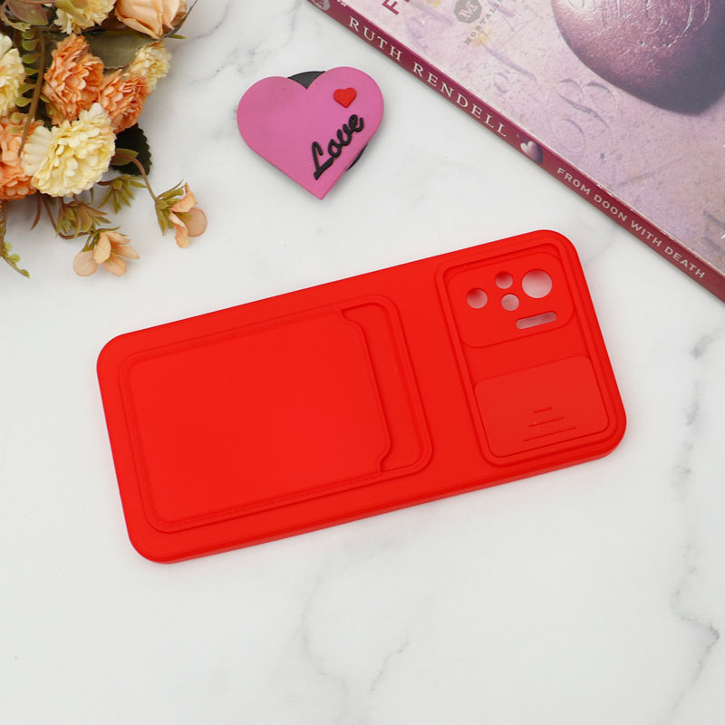 قاب سیلیکونی جاکارتی دار محافظ لنزکشویی Xiaomi Redmi Note 10 لایت