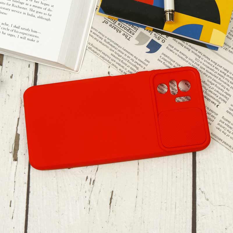 قاب سیلیکونی محافظ لنزدار کشویی شیائومی Redmi Note 10
