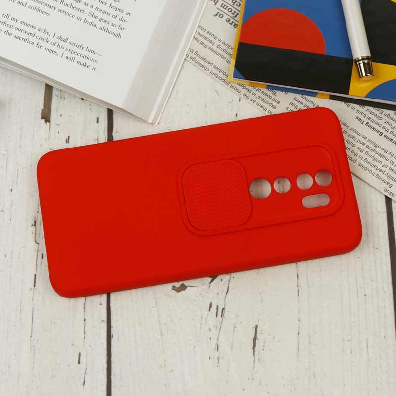 قاب سیلیکونی محافظ لنزدار کشویی شیائومی Redmi Note 8 Pro