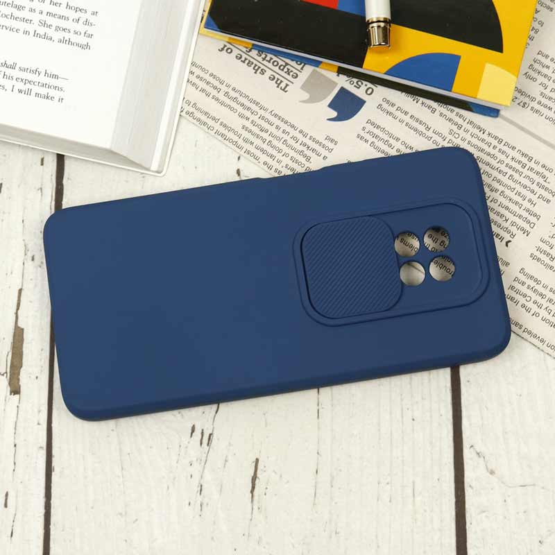قاب سیلیکونی محافظ لنزدار کشویی شیائومی Redmi Note 9T