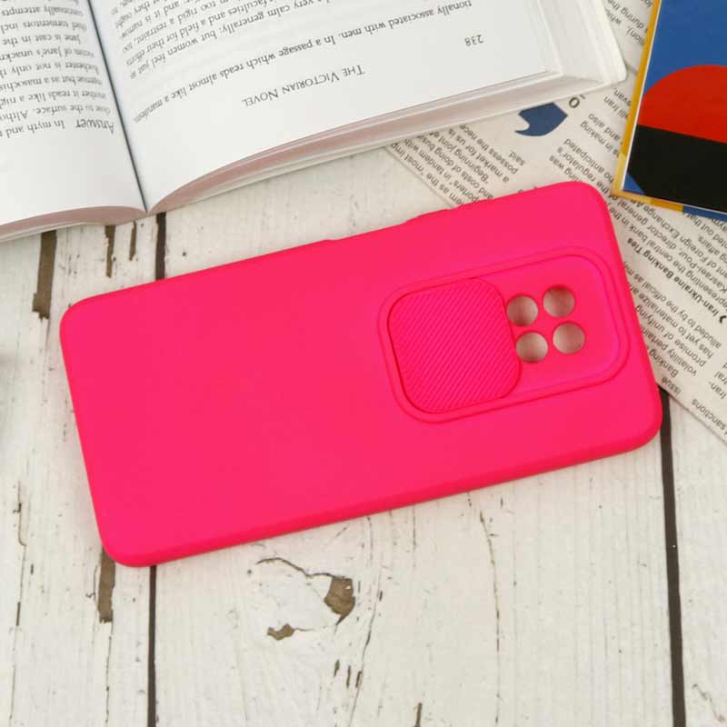 قاب سیلیکونی محافظ لنزدار کشویی شیائومی Redmi Note 9T
