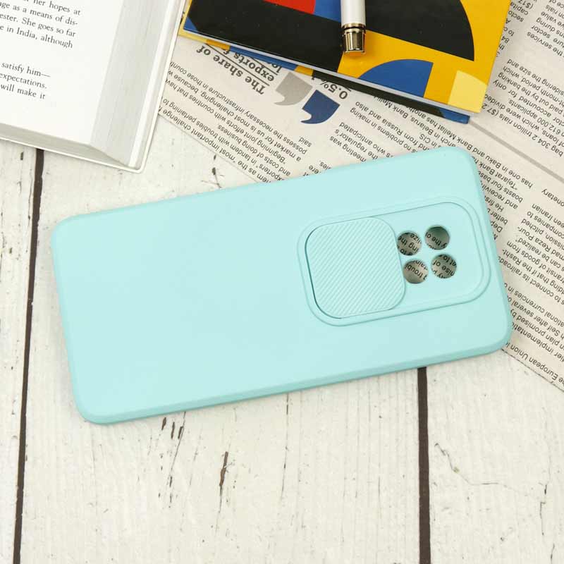 قاب سیلیکونی محافظ لنزدار کشویی شیائومی Redmi Note 9T