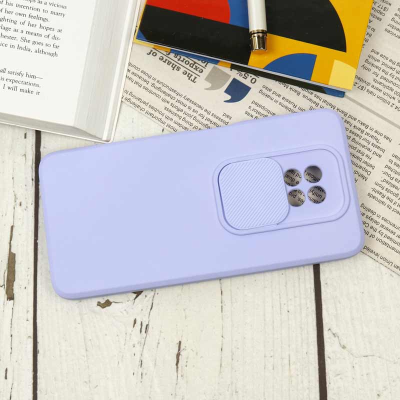 قاب سیلیکونی محافظ لنزدار کشویی شیائومی Redmi Note 9T