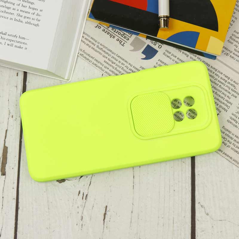 قاب سیلیکونی محافظ لنزدار کشویی شیائومی Redmi Note 9T