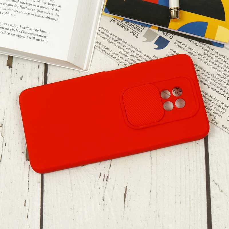 قاب سیلیکونی محافظ لنزدار کشویی شیائومی Redmi Note 9T