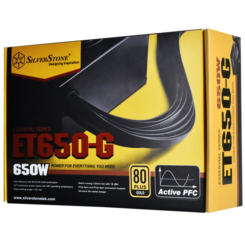 پاور سیلور استون ET650-G V1.1 با توان 650 وات