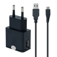 شارژر دیواری Sony EP800 + کابل میکرو یو اس بی