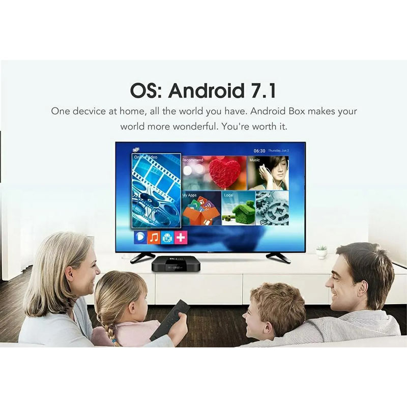 اندروید باکس TX3 Mini 16GB 4K + ریموت کنترل