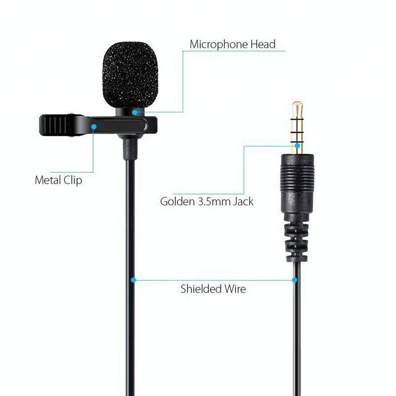 میکروفون یقه ای Tik Tok Mic Lav
