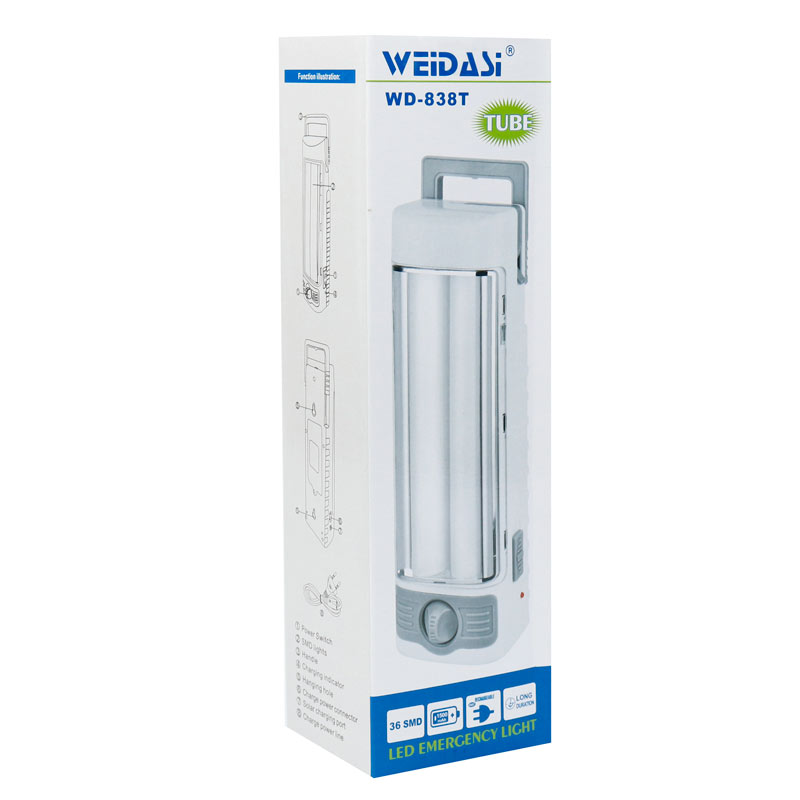 چراغ قوه شارژی ویداسی WEIDASI WD-838T