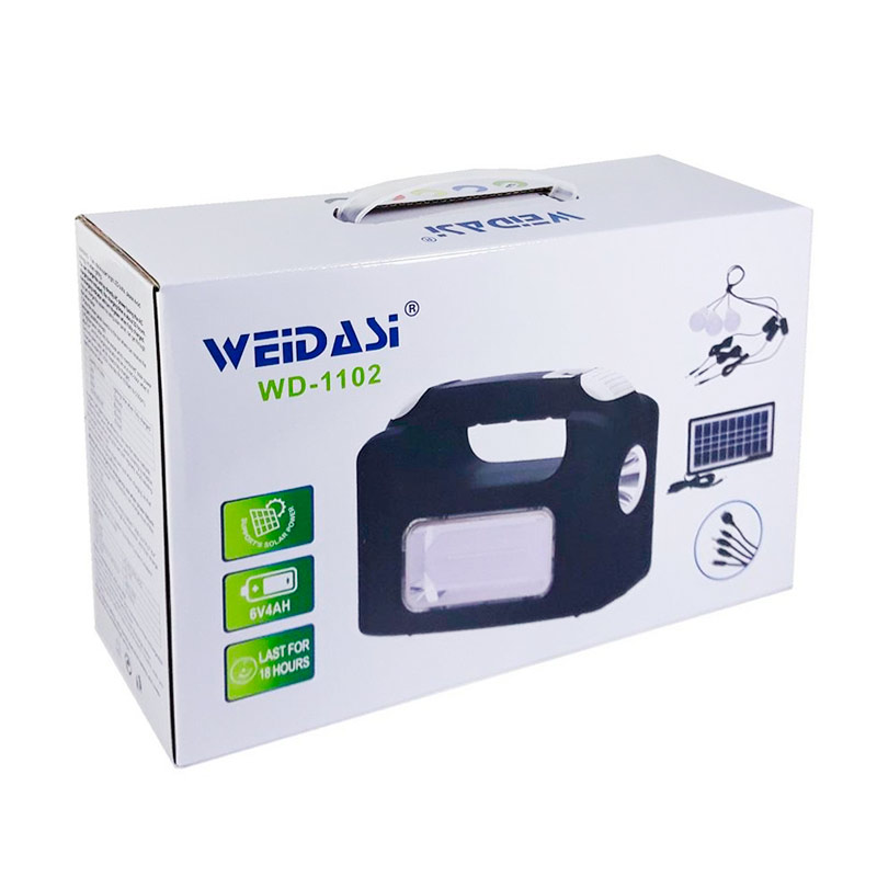 سیستم روشنایی خورشیدی Weidasi WD-1102