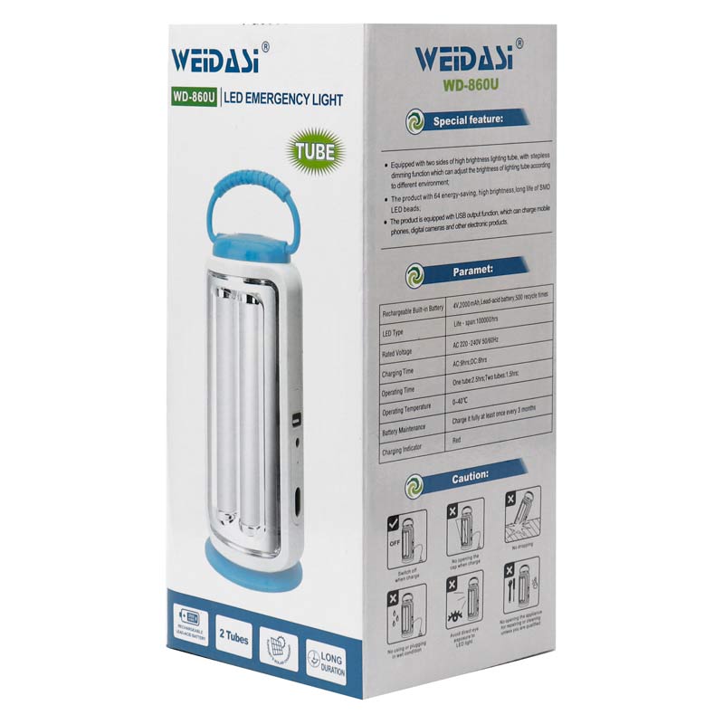 چراغ اضطراری ویداسی Weidasi WD-860U