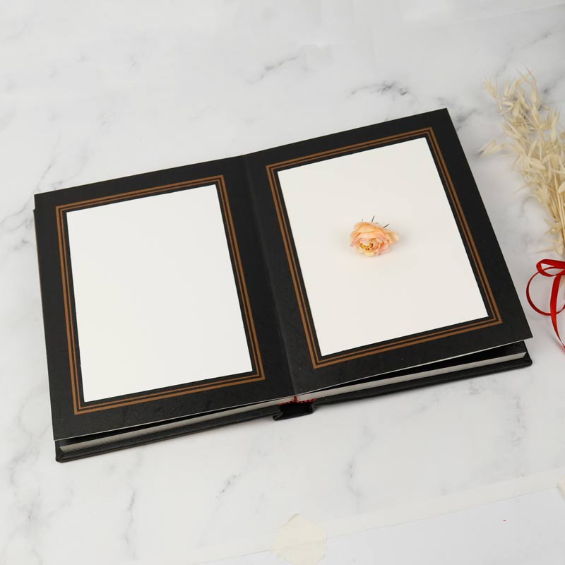 آلبوم عکس چوبی طرح Love قهوه ای روشن 16*21 سانتی متر
