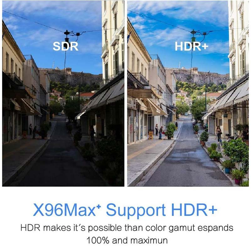 اندروید باکس X96 MAX Plus 64GB 8K + ریموت کنترل